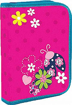 Пенал твердий одинарний "Ladybug",20.5*14.5*3см, 531130