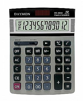 Калькулятор Daymon DC-8850, бухгалтерський, 12 р. Калькулятор Daymon DC-8850, бухгалтерський, 12 р.