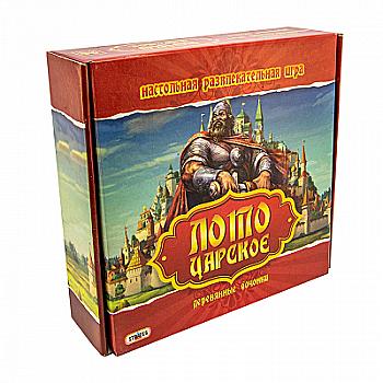 Лото "Царское" с деревянными бочонками, (рус) 342, ТМ "Strateg" Лото "Царское" с деревянными бочонками, (рус) 342, ТМ "Strateg"
