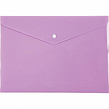 Папка на кнопці А4 Pastelini, бузкова 1412-36-A Axent
