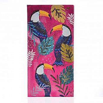 Блокнот 100*200 мм, 64 арк. кл. "Opium. Toucan" YES 151415