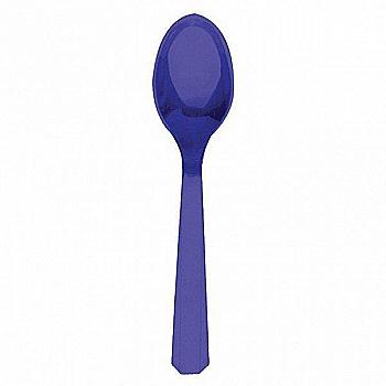 Ложка пласт Фиолетовая 10 ед, 1502-3183