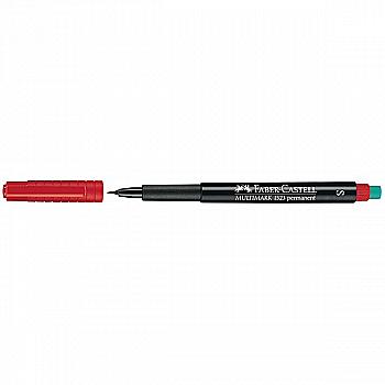 Маркер перманентний Multimark OHP`S 1523 0,4 мм червоний, 152321 Faber-Castell Маркер перманентний Multimark OHP`S 1523 0,4 мм червоний, 152321 Faber-Castell