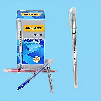 Ручка кулькова масло Piano "Best" РТ-1157, чорна Ручка кулькова масло Piano "Best" РТ-1157, чорна