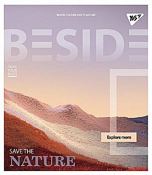 Тетрадь 24 лин. YES "Beside", 764322 Тетрадь 24 лин. YES "Beside", 764322