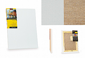 Підрамник, 24*30 см, крупне зерно, акрил, льон, ТМ "Маестро" Підрамник, 24*30 см, крупне зерно, акрил, льон, ТМ "Маестро"