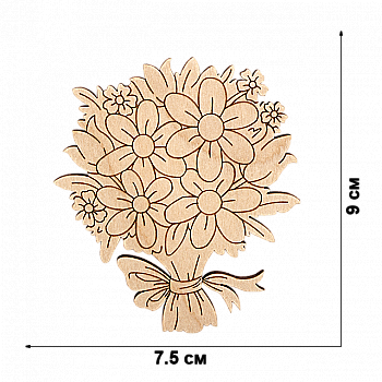 Заготовка дерев`яна для декорування, FLC-296