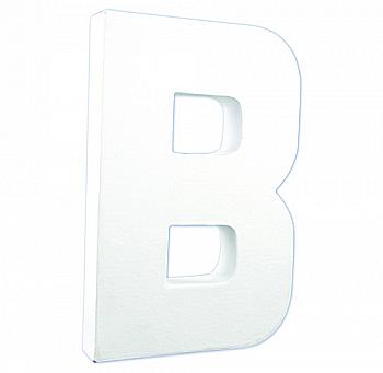 Заготовка из папье-маше Буква "B" 3*13,5*20,5 см, AC701C ТМ "Clairefontaine" Заготовка из папье-маше Буква "B" 3*13,5*20,5 см, AC701C ТМ "Clairefontaine"