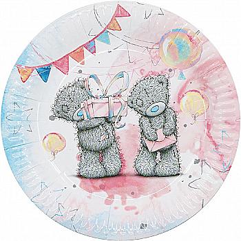 Тарелка Me To You Акварель, 23 см 6 ед., 1502-4130