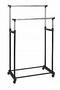 Вішак пересувний для одягу на 4 колесах, X61600029