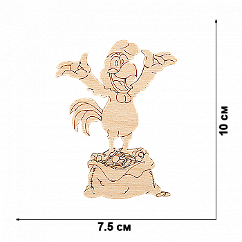 Заготовка дерев`яна для декорування, FLC-421