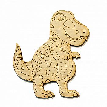 Заготівка дерев`яна Динозавр, в асортименті, 324(1-8) Заготівка дерев`яна Динозавр, в асортименті, 324(1-8)