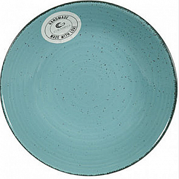 Тарілка супова, Spiral, 21 см, лазур, A2345S/G138 Cesiro Тарілка супова, Spiral, 21 см, лазур, A2345S/G138 Cesiro