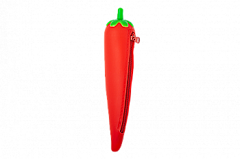 Пенал силіконовий "Перець" червоний, 19*5*5*5, ZB.704213 Пенал силіконовий "Перець" червоний, 19*5*5*5, ZB.704213