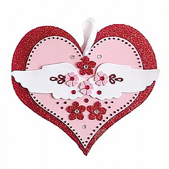 Креативний набір з ПВХ - Серце, KSPI-072 DpCraft