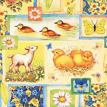 Декупажні серветки "Весняний колаж", 33*33 см, ti-flair Декупажні серветки "Весняний колаж", 33*33 см, ti-flair