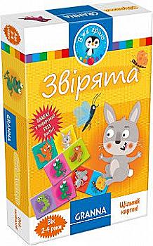 Гра настільна "Звірята", 82654 Гра настільна "Звірята", 82654