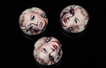 Серединка акриловая 2 см "Монро", 5-41855