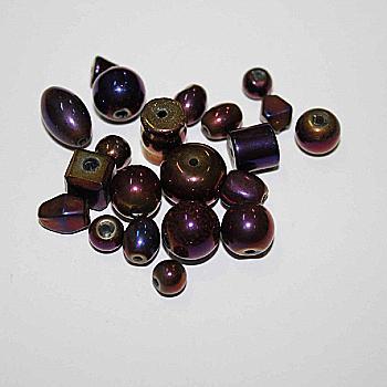 Намистини 50 г, пурпурні, 2149TDM/PURPLE Crystal Art  Намистини 50 г, пурпурні, 2149TDM/PURPLE Crystal Art