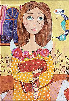 Блокнот B6 Denisova Angel, 50810, TM Profiplan  Блокнот B6 Denisova Angel, 50810, TM Profiplan