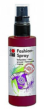 Фарба-спрей для тканин, Бордова, 100 мл, Marabu Фарба-спрей для тканин, Бордова, 100 мл, Marabu