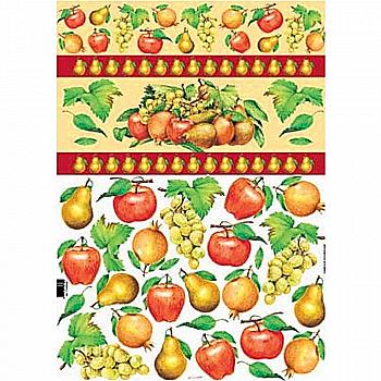 Карта декупажна 006 "Фрукти" 50х70 см, Maimeri Італія