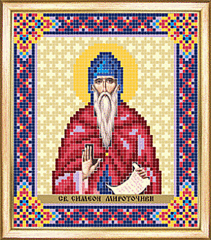 Схема для вышивания бисером иконы СБИ-103 "Симеон" 12*14 см ТМ "Чарівна мить"