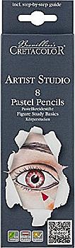 Набор пастельных карандашей Artist Studio Line "Портрет" 8 шт, карт. коробка Cretacolor