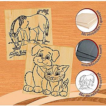 Набор для выжигания по дереву № 3, 96229