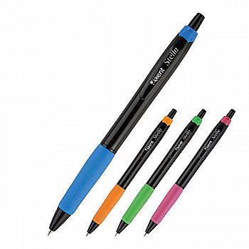 Ручка масляна автом. Stella, синя, AB1061-02-А ***