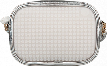 Сумка на ремешке Upixel Poker Face, Серебристая, WY-B013P Сумка на ремешке Upixel Poker Face, Серебристая, WY-B013P