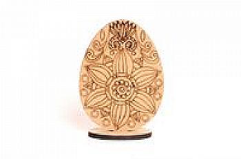 Заготівка Яйце 2, МДФ, 8,5*6*0,5 см, Rosa Talent (2)