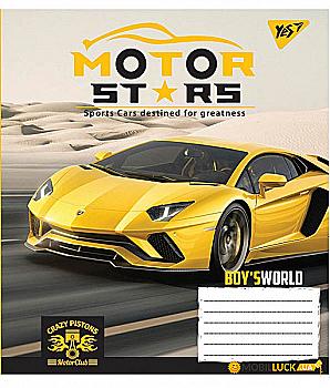 Зошит 96 кл. YES Motor stars, 765409