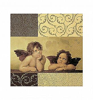 Декупажні серветки "Angels", 33*33 см, ti-flair Декупажні серветки "Angels", 33*33 см, ti-flair