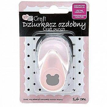 Фігурний дирокол 1,6 см Ведмежа 2, JCDZ-105B-S42 DpCraft Фігурний дирокол 1,6 см Ведмежа 2, JCDZ-105B-S42 DpCraft