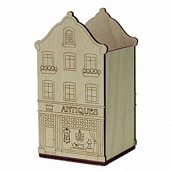 Заготівка дерев`яна Підставка для олівців, в асортименті, 909-913 Заготівка дерев`яна Підставка для олівців, в асортименті, 909-913