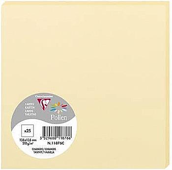 Заготівка д/листівок Pollen 135*135 мм/210 г, Tawny/Темно-жовтий, 11876C