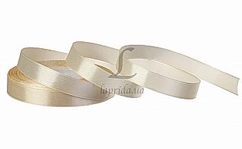 Лента атлас, 25 мм-23 м, 02 бежевая, 5-1237