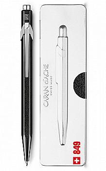 Ручка Caran d`Ache 849 Metal-X Чорна+box, 849.809