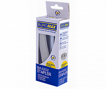 Степлер №24/26 Rubber Touch, сірий, BM.4202-09 Степлер №24/26 Rubber Touch, сірий, BM.4202-09