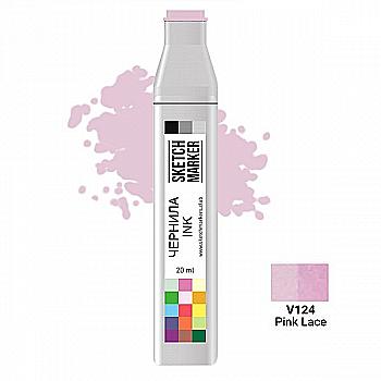 Чернила для заправки маркера SKETCHMARKER, 20 мл, Розовое кружево, SI-V124 Чернила для заправки маркера SKETCHMARKER, 20 мл, Розовое кружево, SI-V124