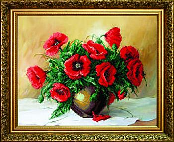 Схема для вышивания бисером СБ-240 40*32 см на авторской канве ТМ "Чарівна мить"