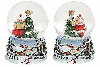 Куля водяна "Дитинка з ялинкою" 6,5 см, 559-452