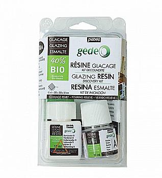 Комплект епоксидної смоли глянсової Resine Glacage Bio 45 мл, 766189 Pebeo Комплект епоксидної смоли глянсової Resine Glacage Bio 45 мл, 766189 Pebeo