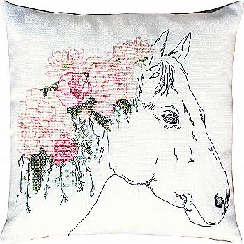 Набір д/вишивання хрестиком Подушка PB 109 ТМ "Luca-S" Набір д/вишивання хрестиком Подушка PB 109 ТМ "Luca-S"