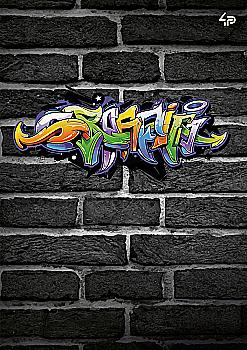 Блокнот А5 "Graffiti" street graphics, 904631, TM Profiplan 