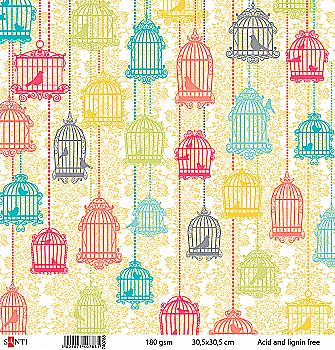 Бумага для скрапбукинга №26, 30.5*30.5 см, 740788