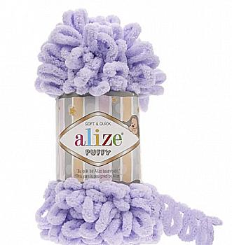 Пряжа мікрополіестер 146 Ліловий, TM Alize Puffy Пряжа мікрополіестер 146 Ліловий, TM Alize Puffy
