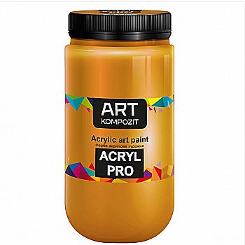 Краска акриловая ART Kompozit 131 охра желтая 1 л Краска акриловая ART Kompozit 131 охра желтая 1 л