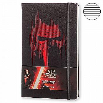 Блокнот Черный средний линейка, Moleskine Star Wars VII, LESW7BQP060 Блокнот Черный средний линейка, Moleskine Star Wars VII, LESW7BQP060